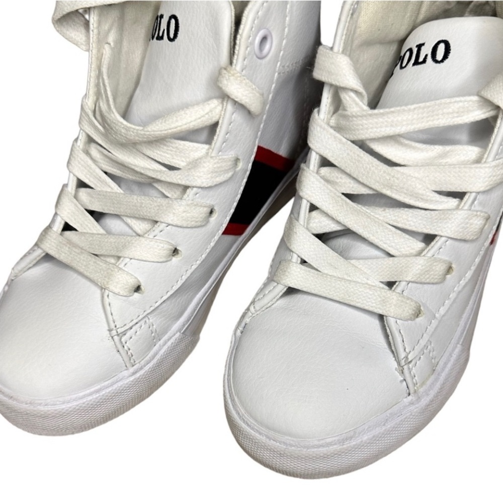 Polo Ralph Lauren Geoff high top sneakers (similar to Easten) with logo - Picture 3 of 4